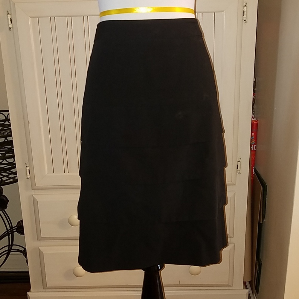 Black tiered skirt!